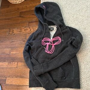 TNA zip up sweater